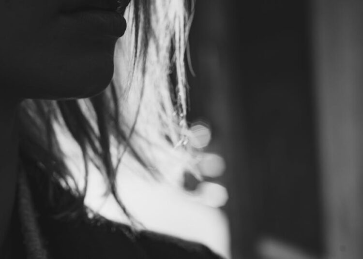 face framing highlights money piece hair dark hair