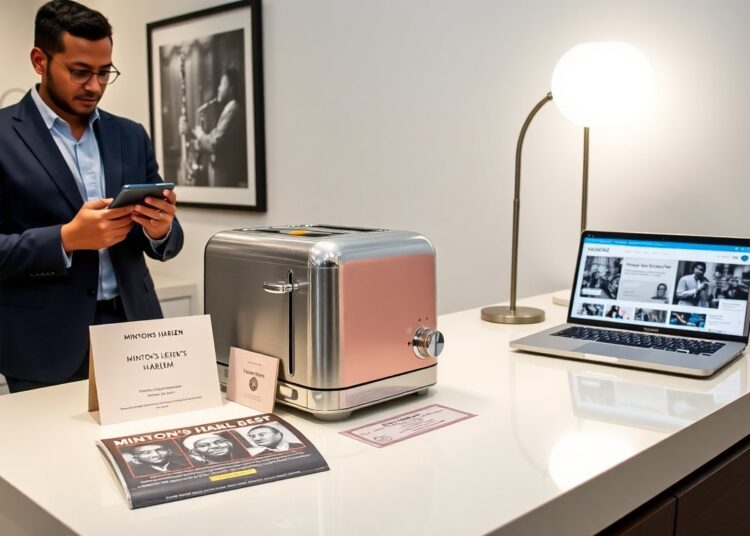 jazz legends toaster buy mintonsharlem promo