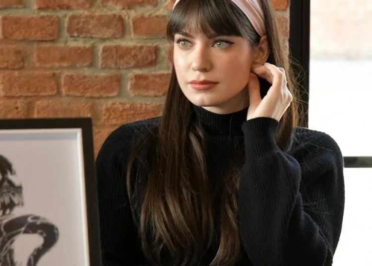 face framing layers wispy curtain bangs long hair